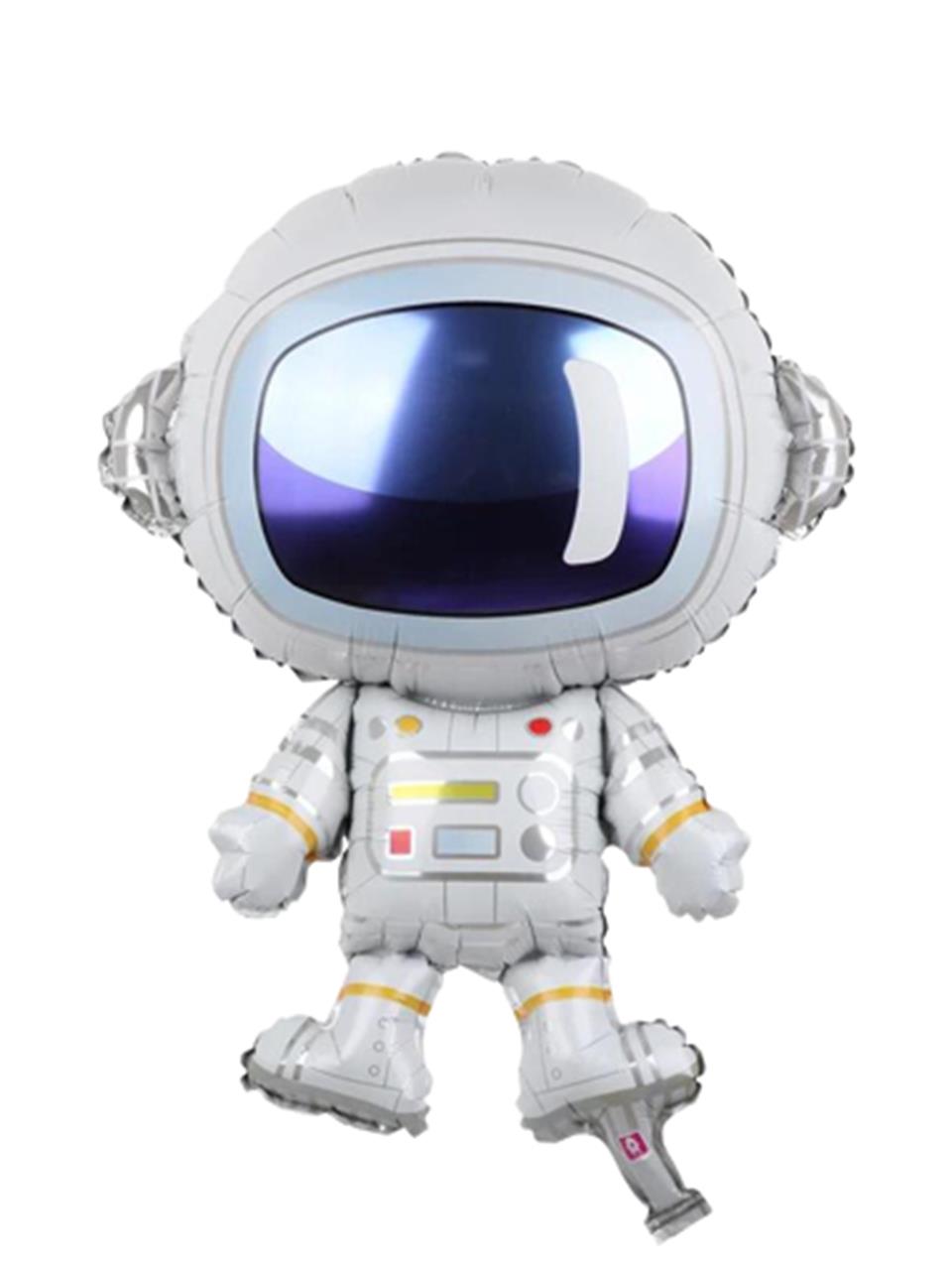 Astronot Folyo Balon Uzay Galaksi Konseptli Parti Balonu 86 cm