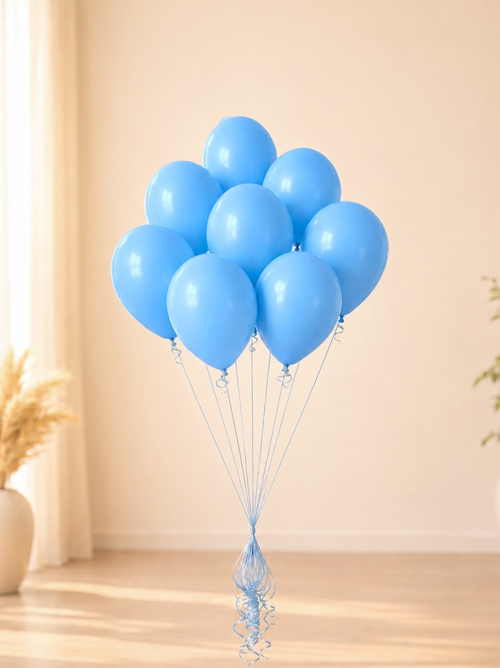 Açık Mavi Lateks Mini Balon 5 inc 12 cm 100lü