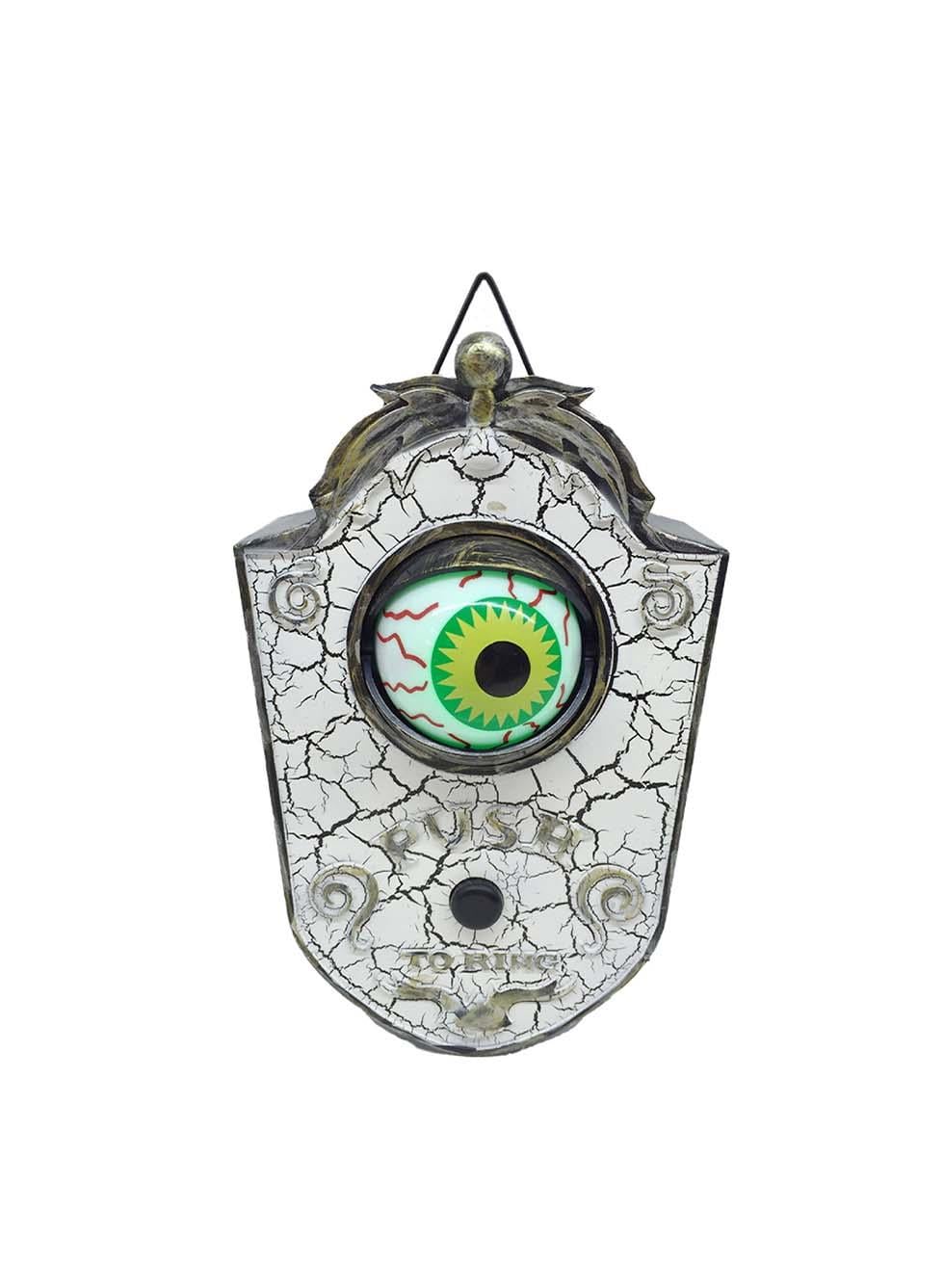 Halloween Hareketli Göz Kapı Zili Cadılar Bayramı Işıklı Sesli Parti Dekoru