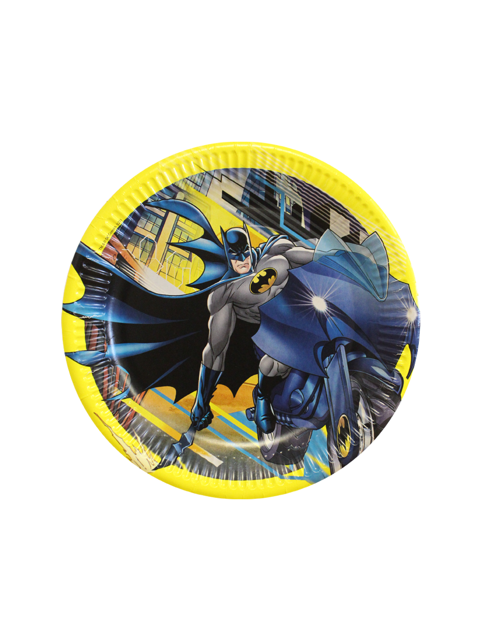 Batman Temalı Tabak Doğum Günü Karton Tabak