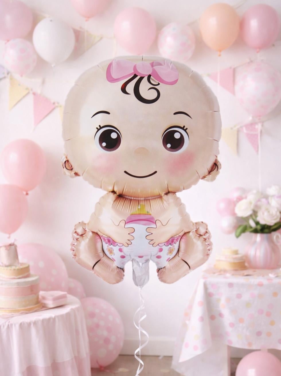 Bebek Folyo Balon Pembe