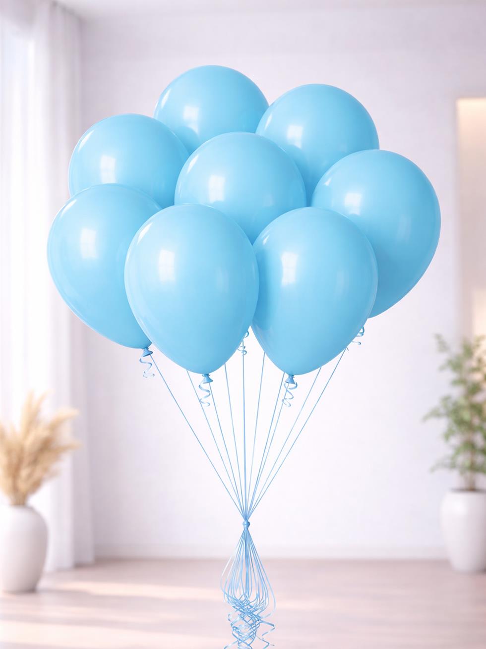 Bebek Mavi Balon 12 inc 100lü