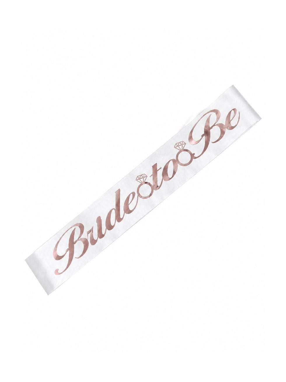 Bride To Be Kuşak Gümüş Detaylı Bekarlığa Veda Parti Süsü Beyaz