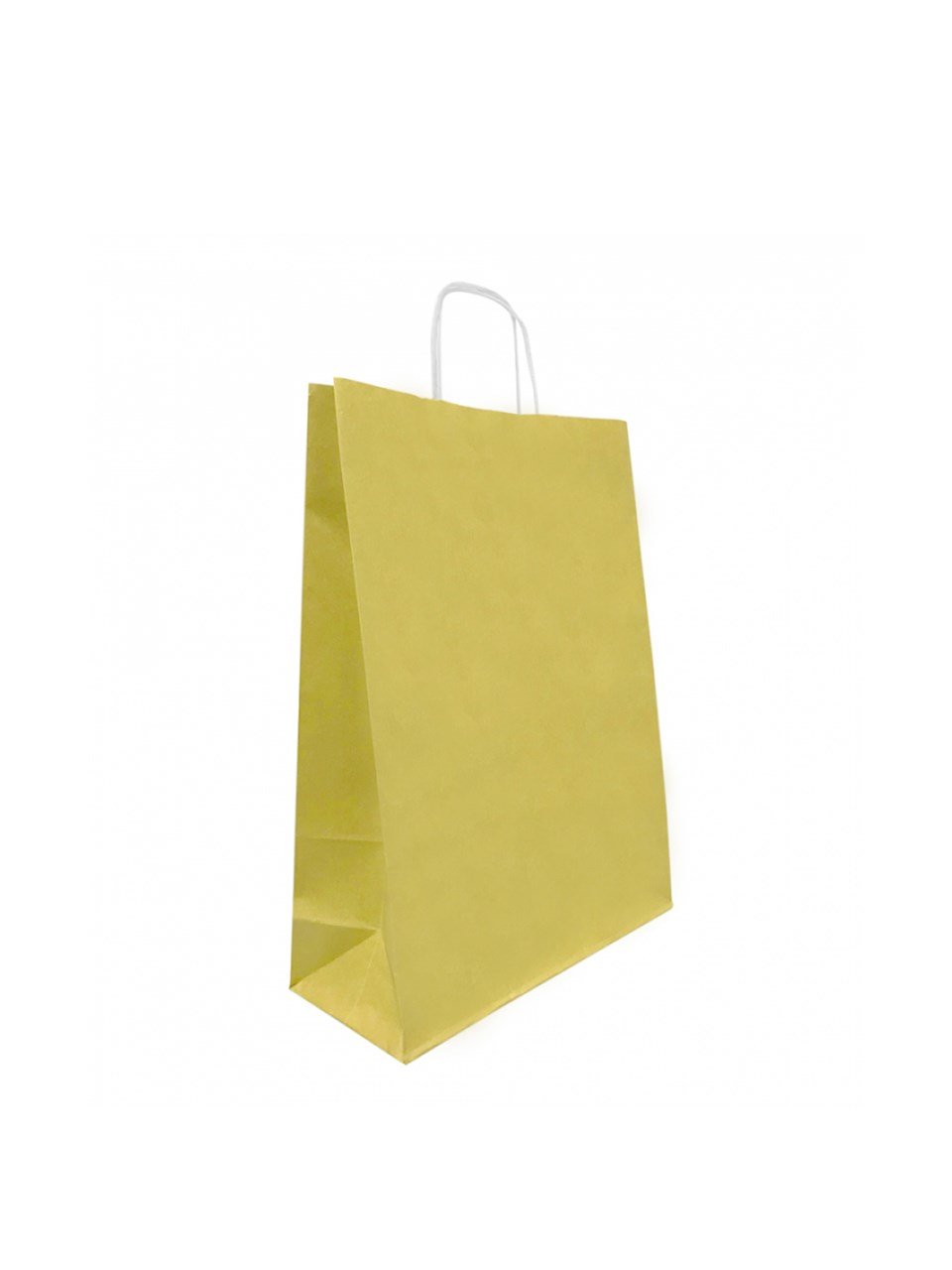 Büküm Saplı Çanta 25X31X12Cm Altın 25'Li