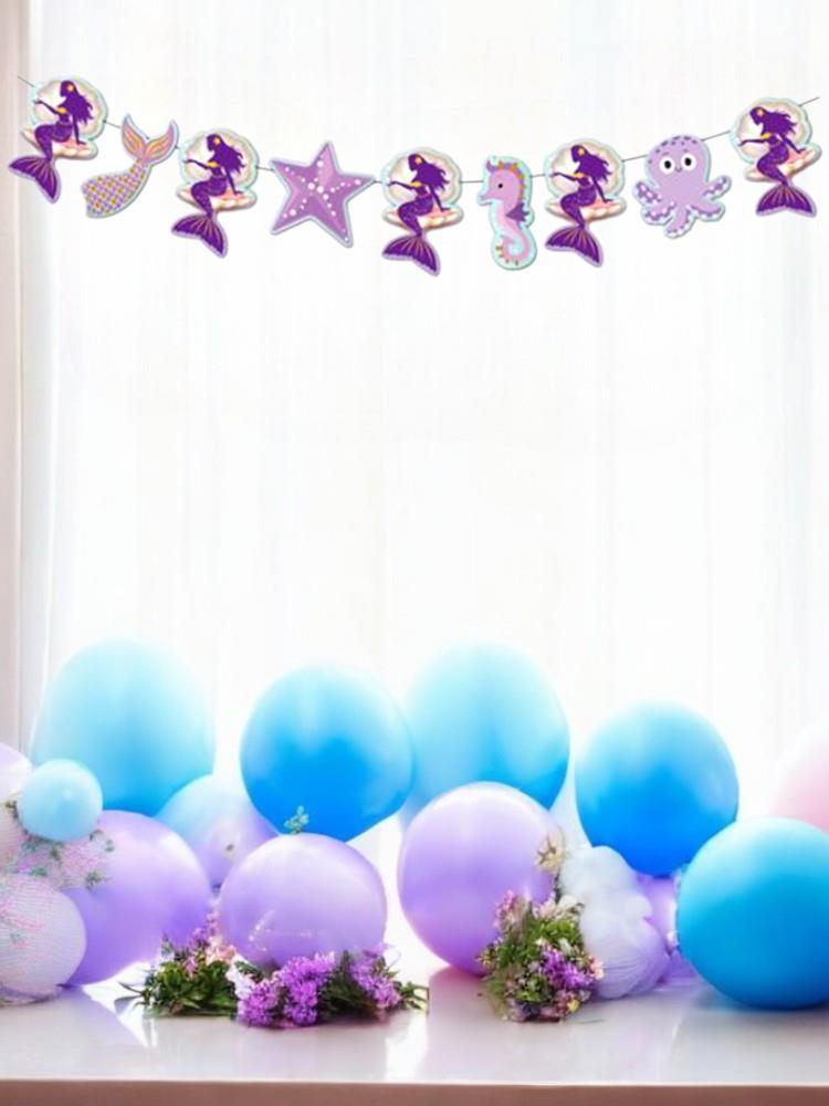 Deniz Kızı Dekoratif Banner