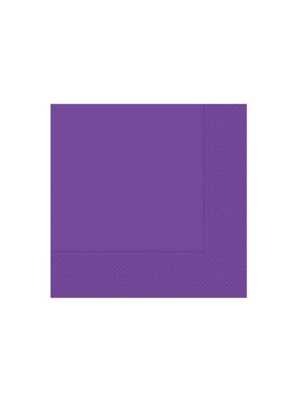 Düz Renk Peçete 20'Li Mor