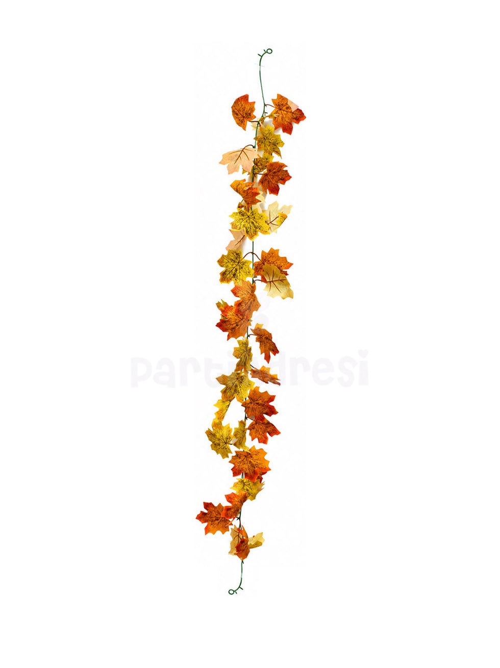 Cadılar Bayramı Dekoratif Yaprak Garland – Sonbahar Yapraklı Süs 200 cm