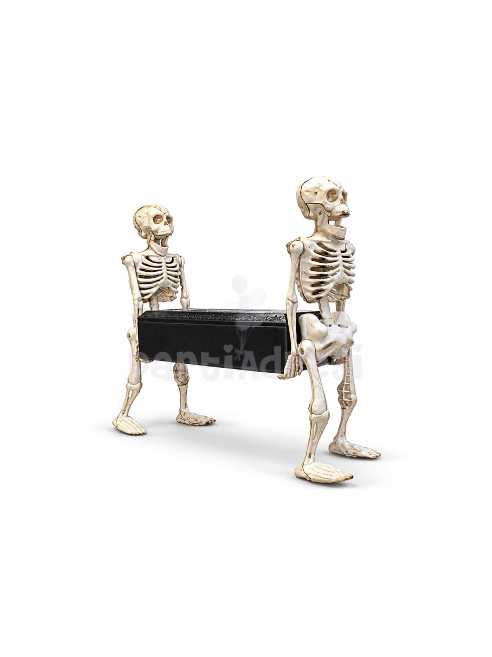 Cadılar Bayramı İskelet Figürlü Parti Süsü 55x45 cm – Hareketli Sesli Halloween Dekoru
