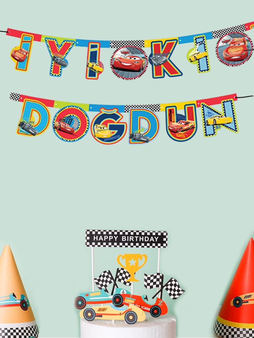 Cars İyi ki Doğdun Set