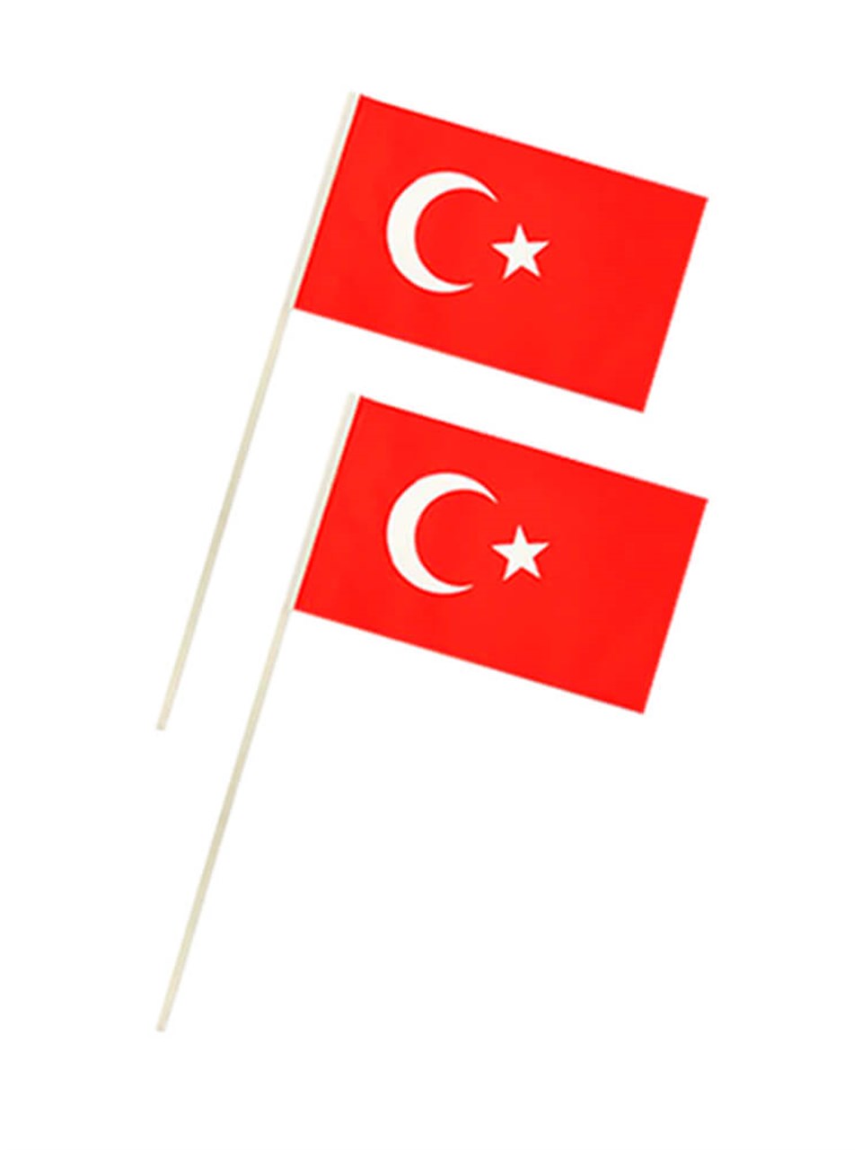 Çıtalı Bayrak Battal Boy 21X32 Cm 50'li