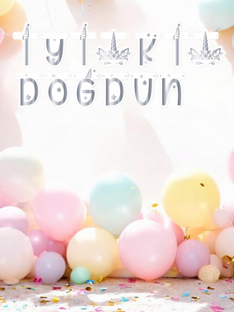 Unicorn İyi Ki Doğdun Silver Yazı 2,50M