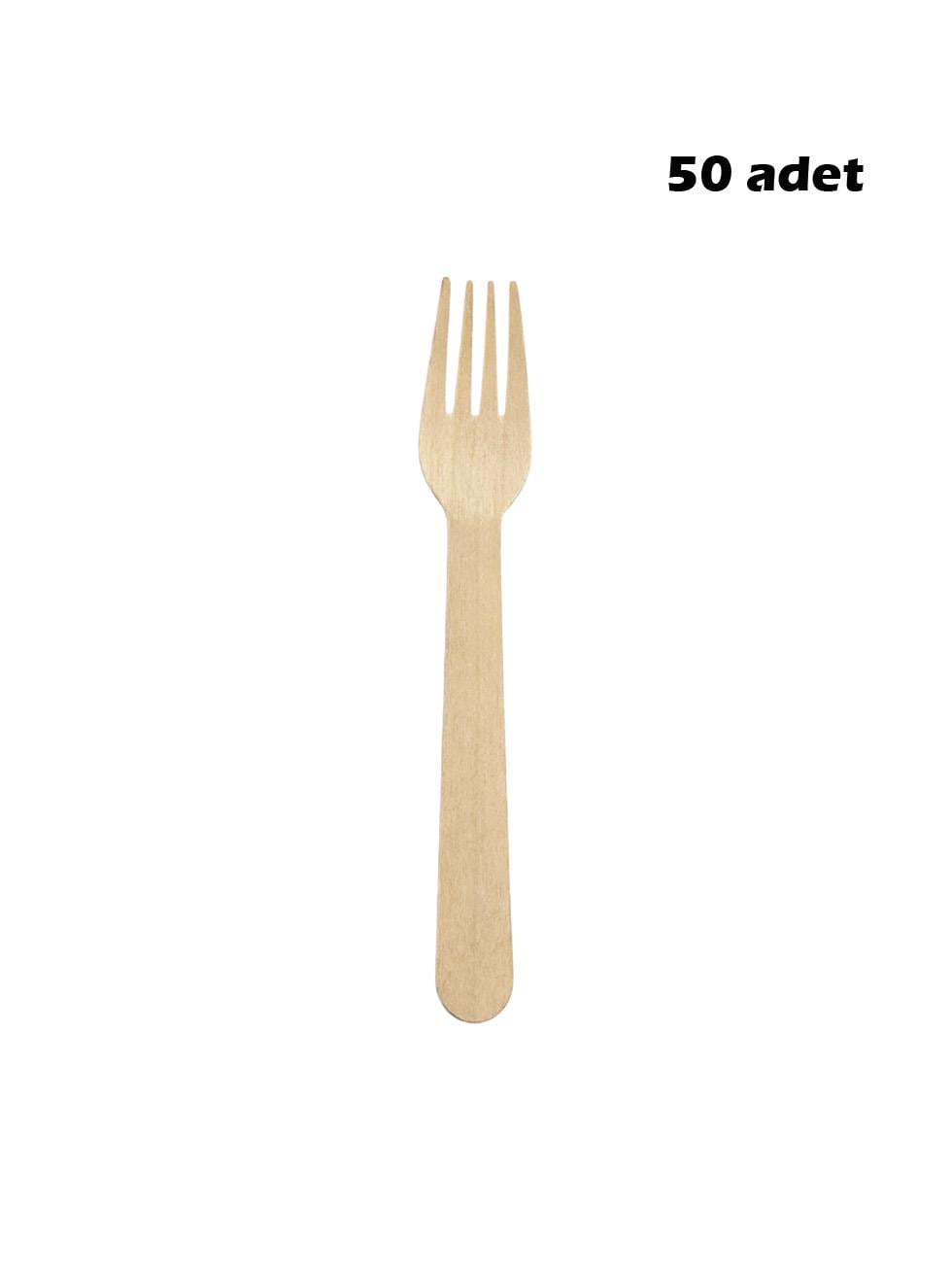 Doğa Dostu Ahşap Çatal 50li 
