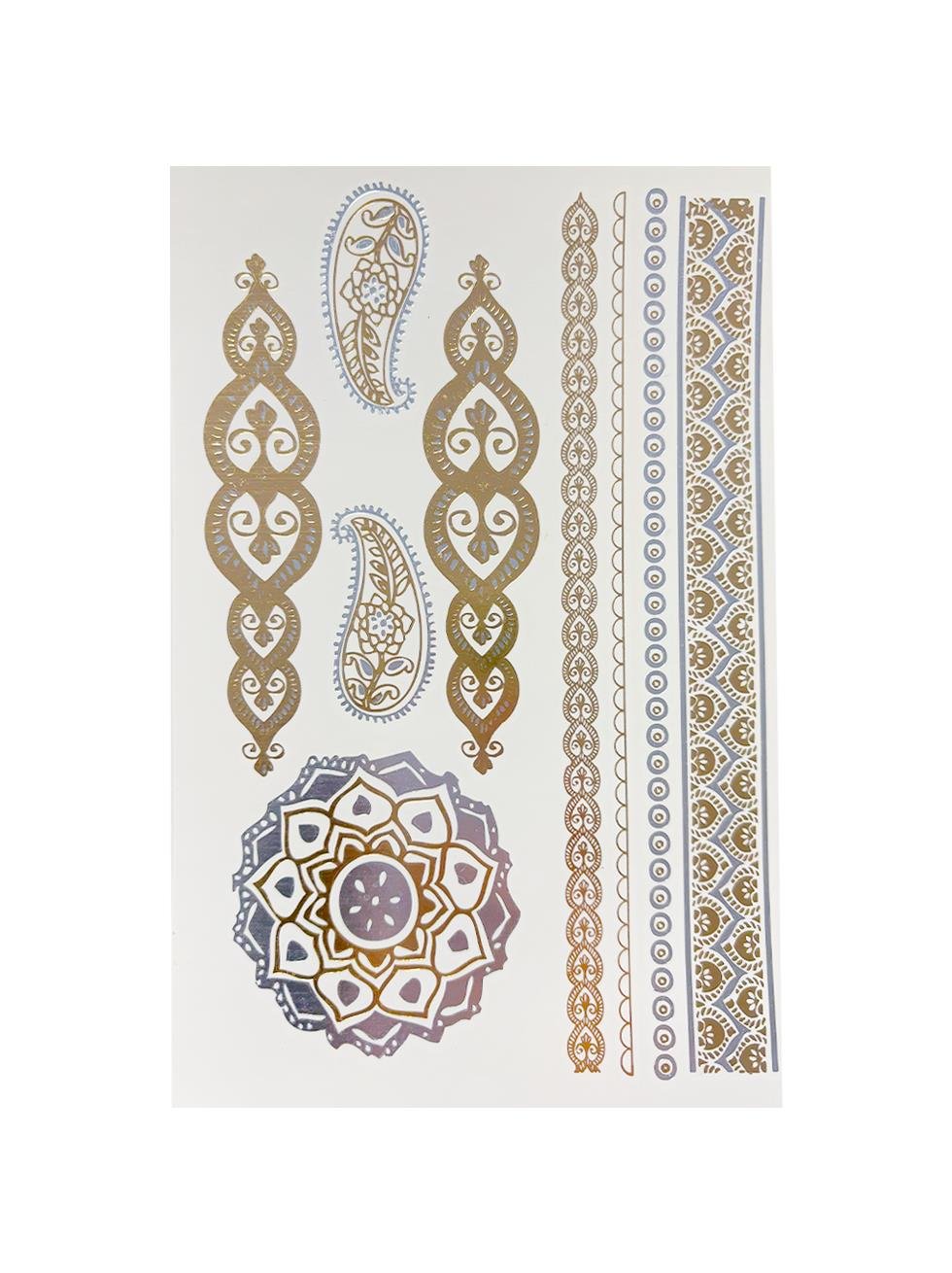 Metalik Geçici Dövme