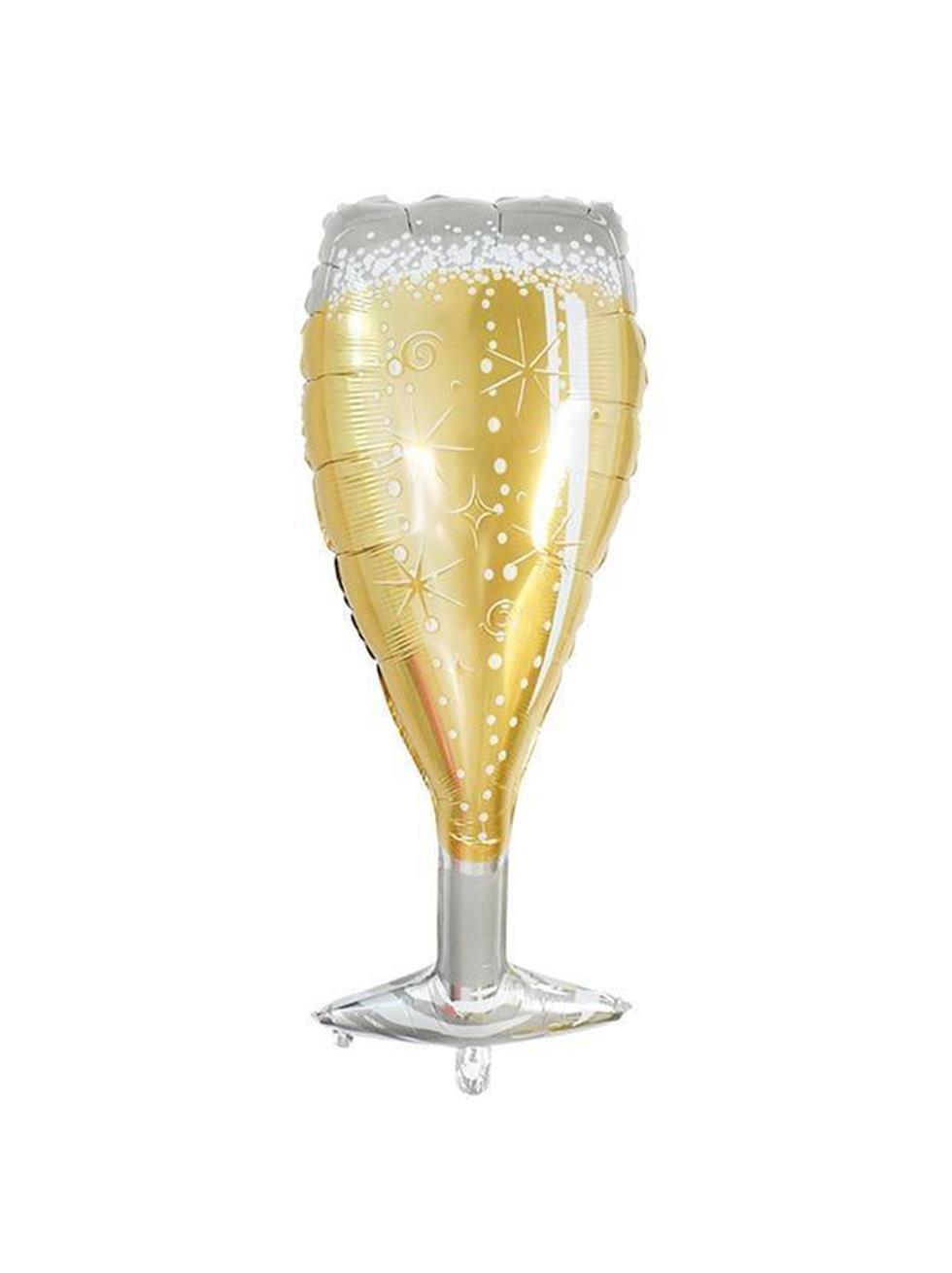 Bekarlığa Veda Partisi Balonu Kadeh Folyo Balon 100 cm