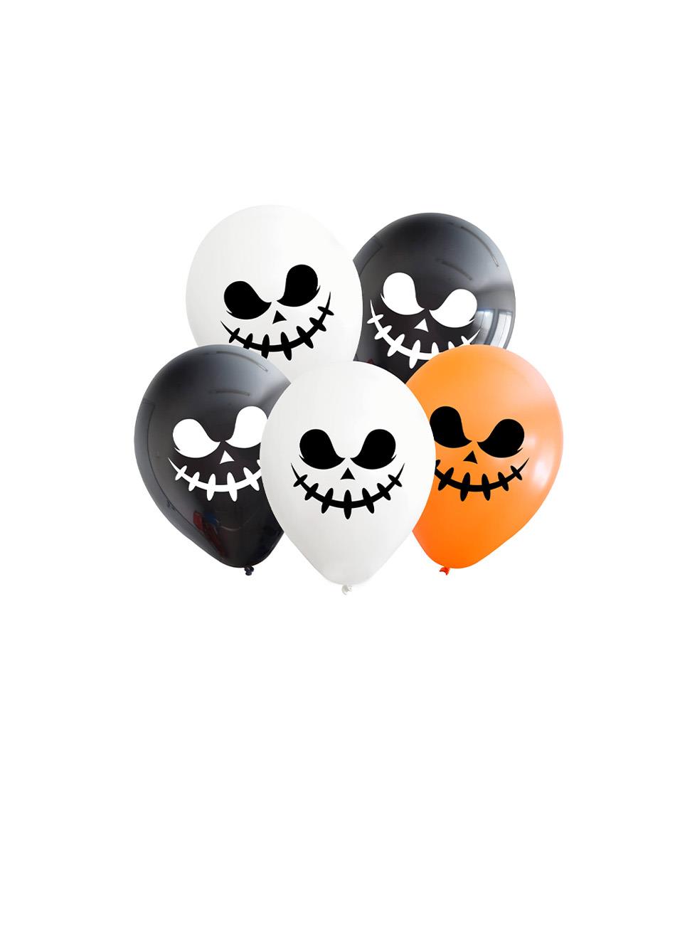 Cadılar Bayramı Temalı Balon Halloween Parti Balonu 12 inc 25li