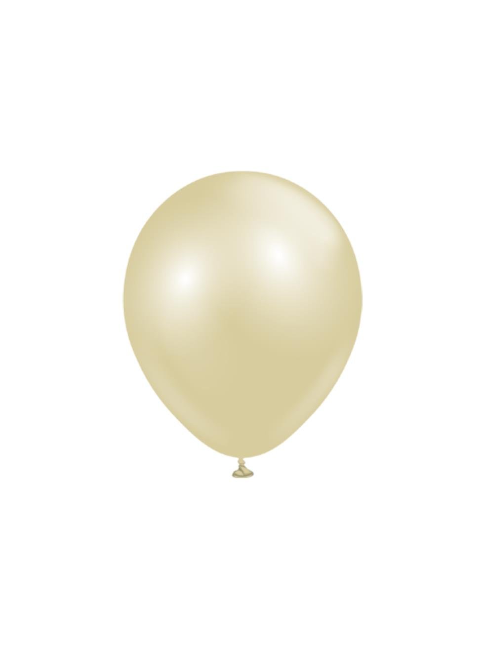 Aura Antique Gold Kalisan Balon Parlak Parti Balonu-Antik Altın 12 inc 50'li