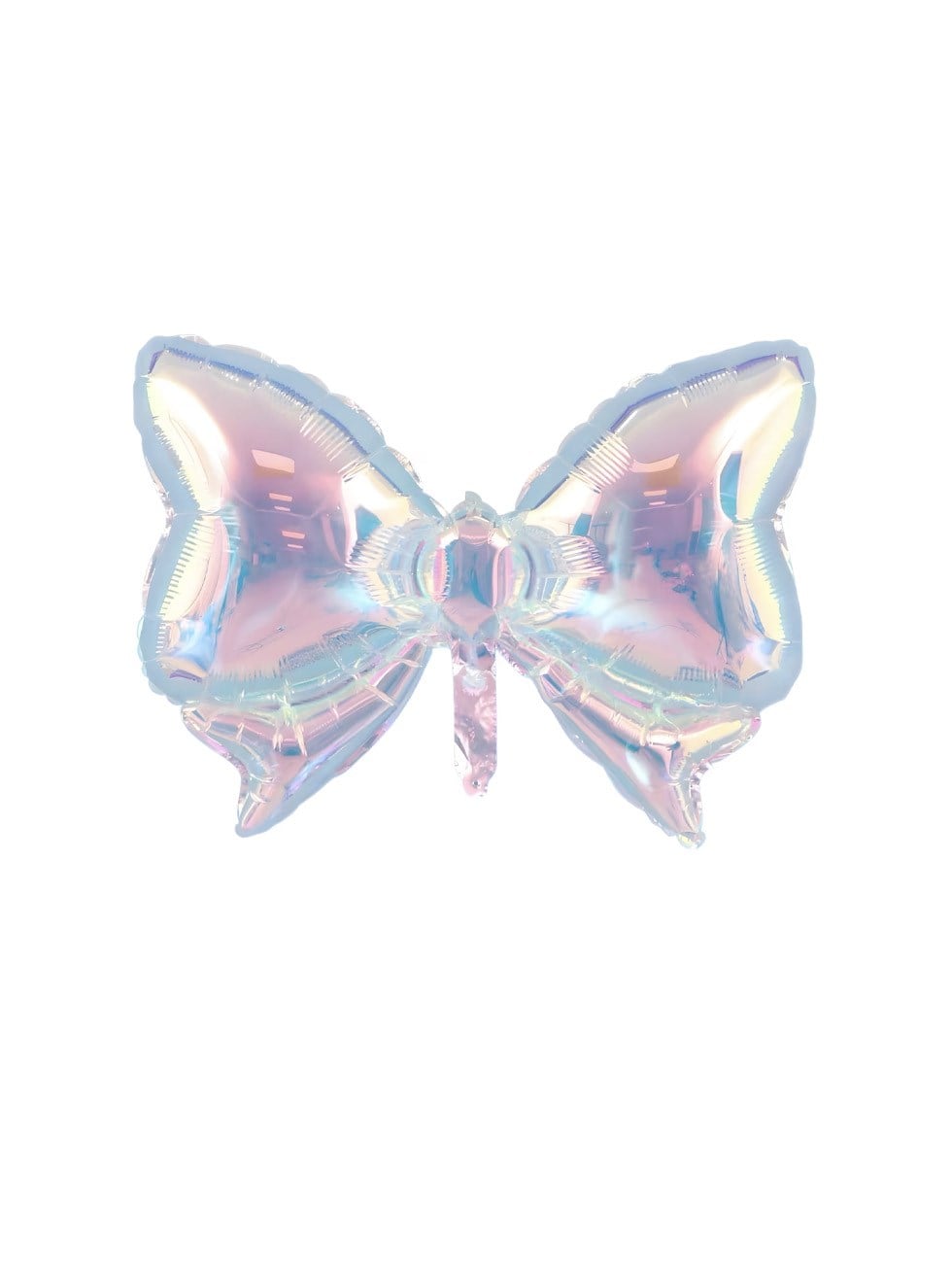 Fiyonk Şekilli Hologram Folyo Balon Parti Dekorasyonu 73 cm