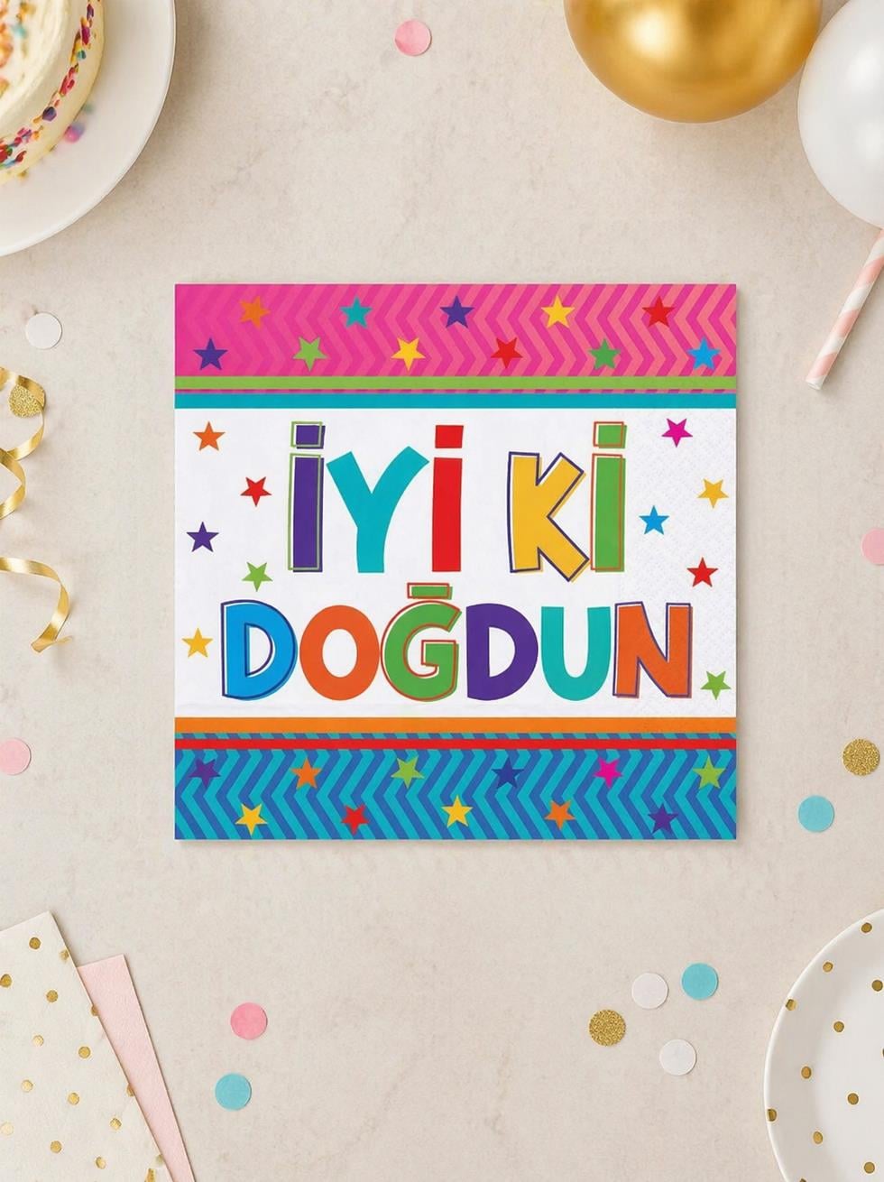 Funstar İyi Ki Doğdun Peçete
