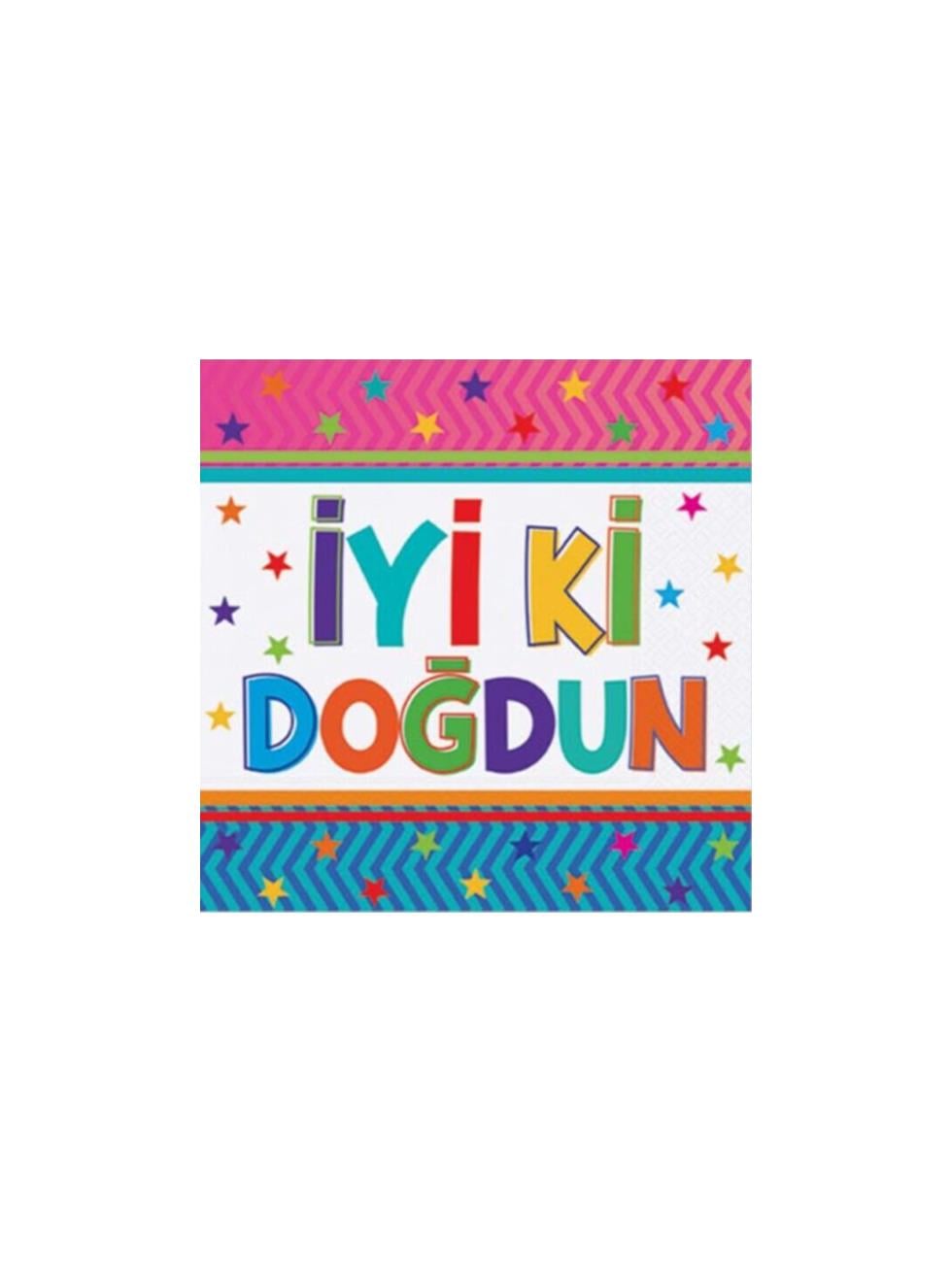 Funstar İyi Ki Doğdun Peçete