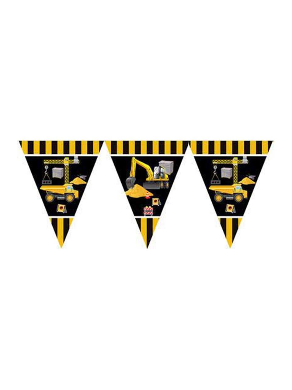 İnşaat Flama Bayrak Set 2,90 M