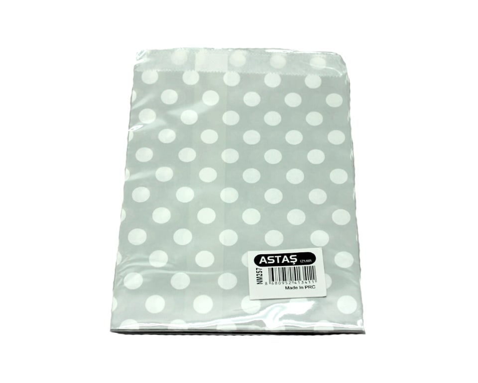 Kese Kağıdı Puantiyeli Altın-Gümüş