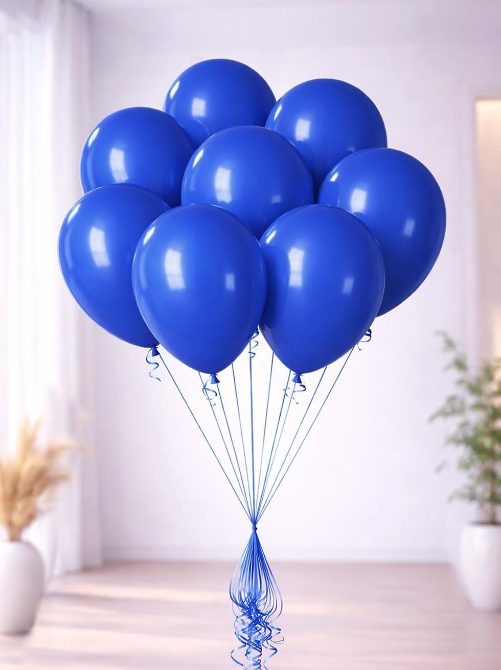Koyu Mavi Balon Parti Balonu 12 inc 10lu 