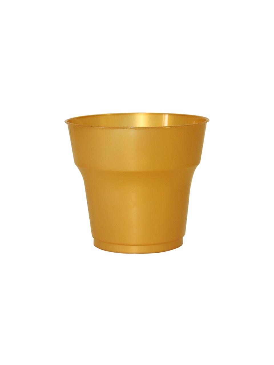 Kristal Plastik Bardak 25’li Gold