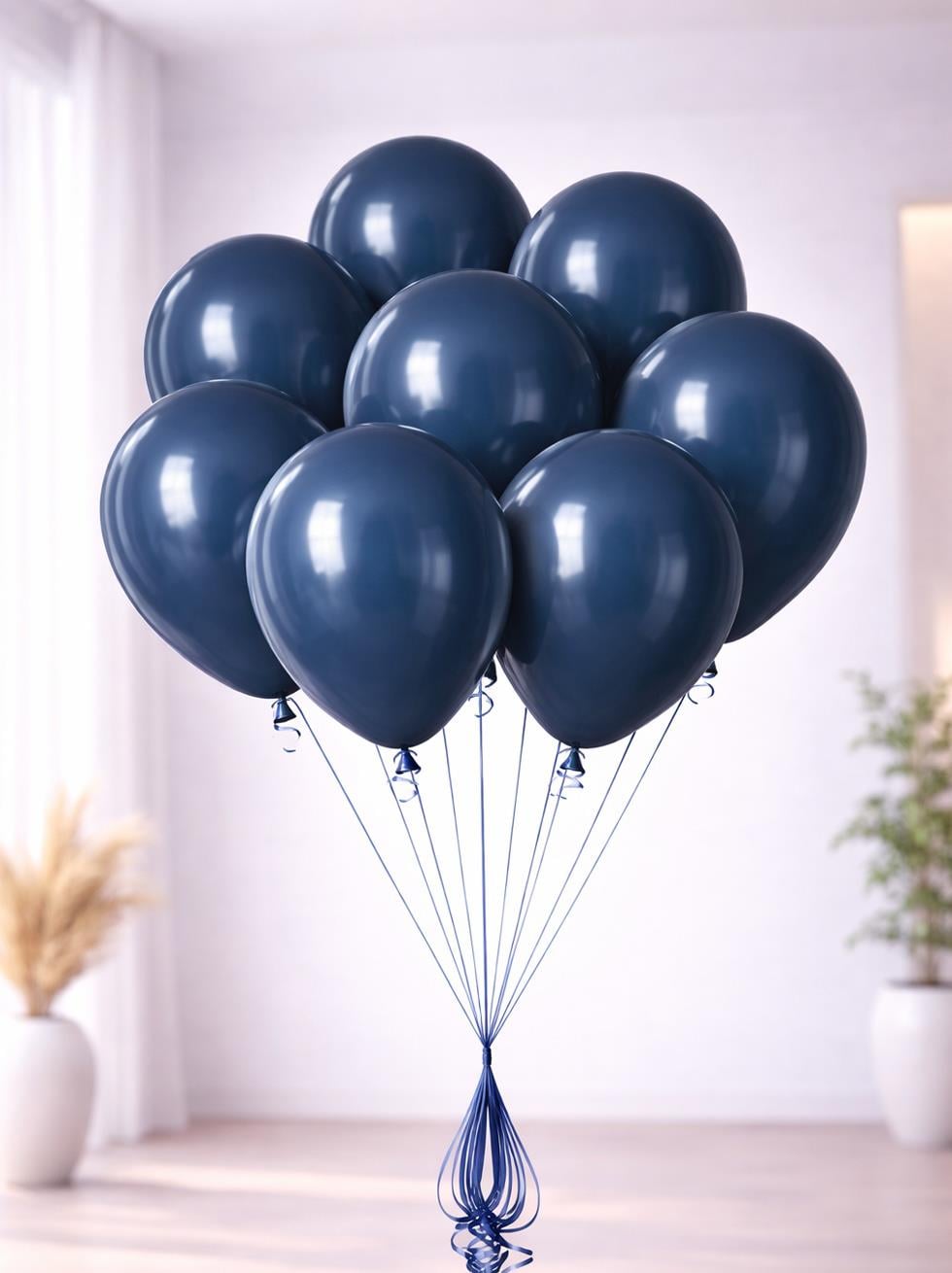Lacivert Balon 100Lü 12