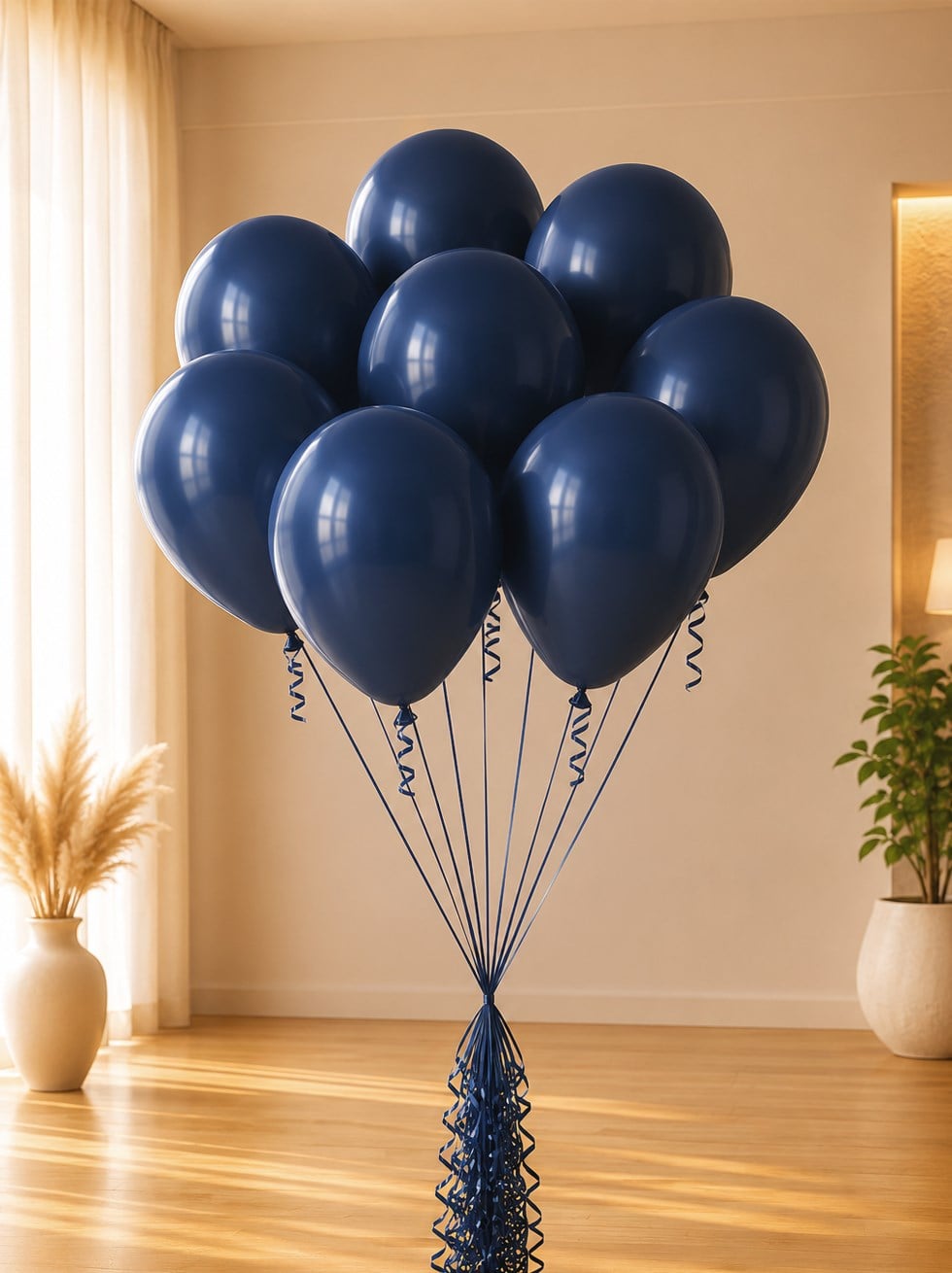 Lacivert Balon 12 inc 100lü
