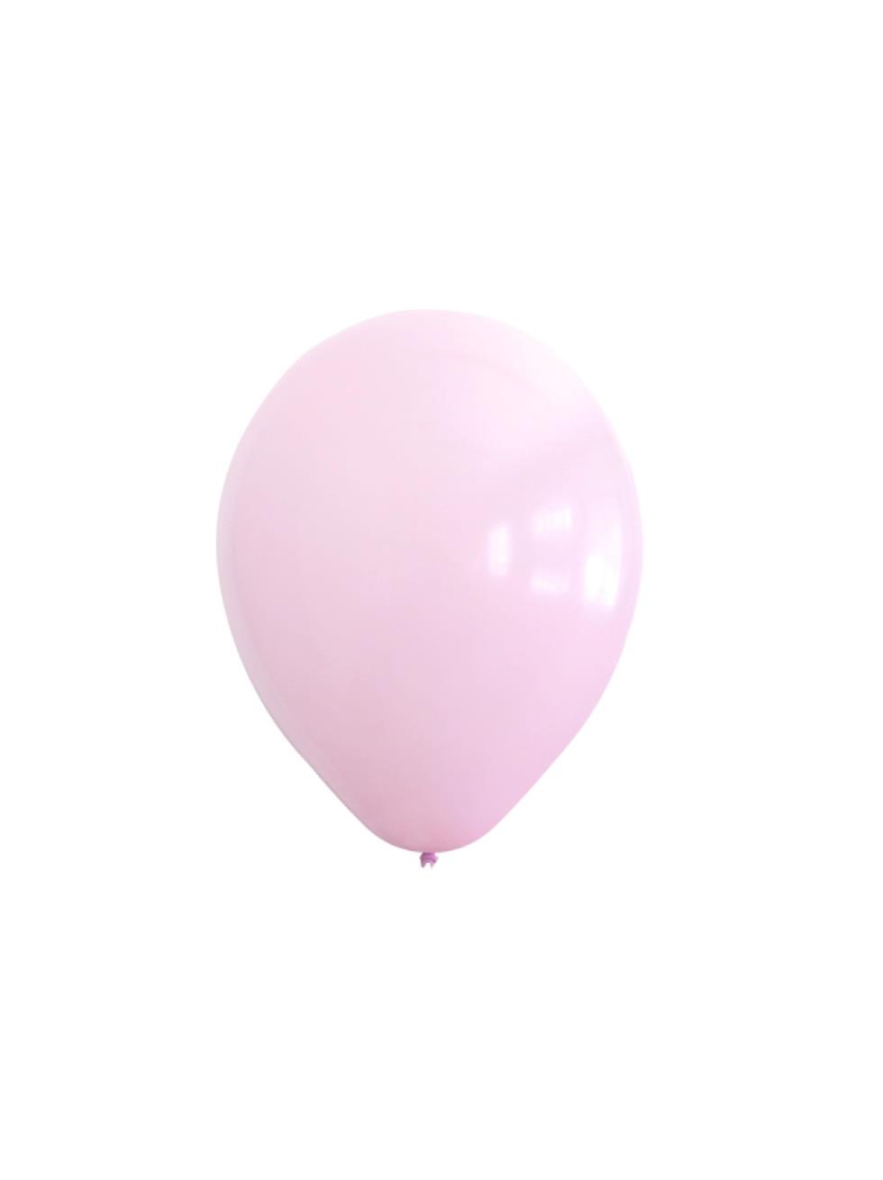 Makaron Pembe Balon Pale Pink 12 inc 100lü