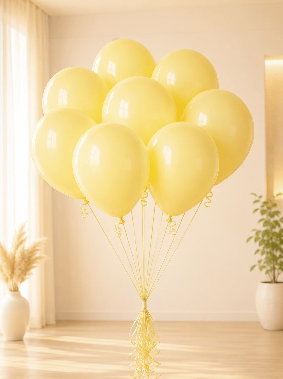 Makaron Sarı Balon 12 inc 100lü