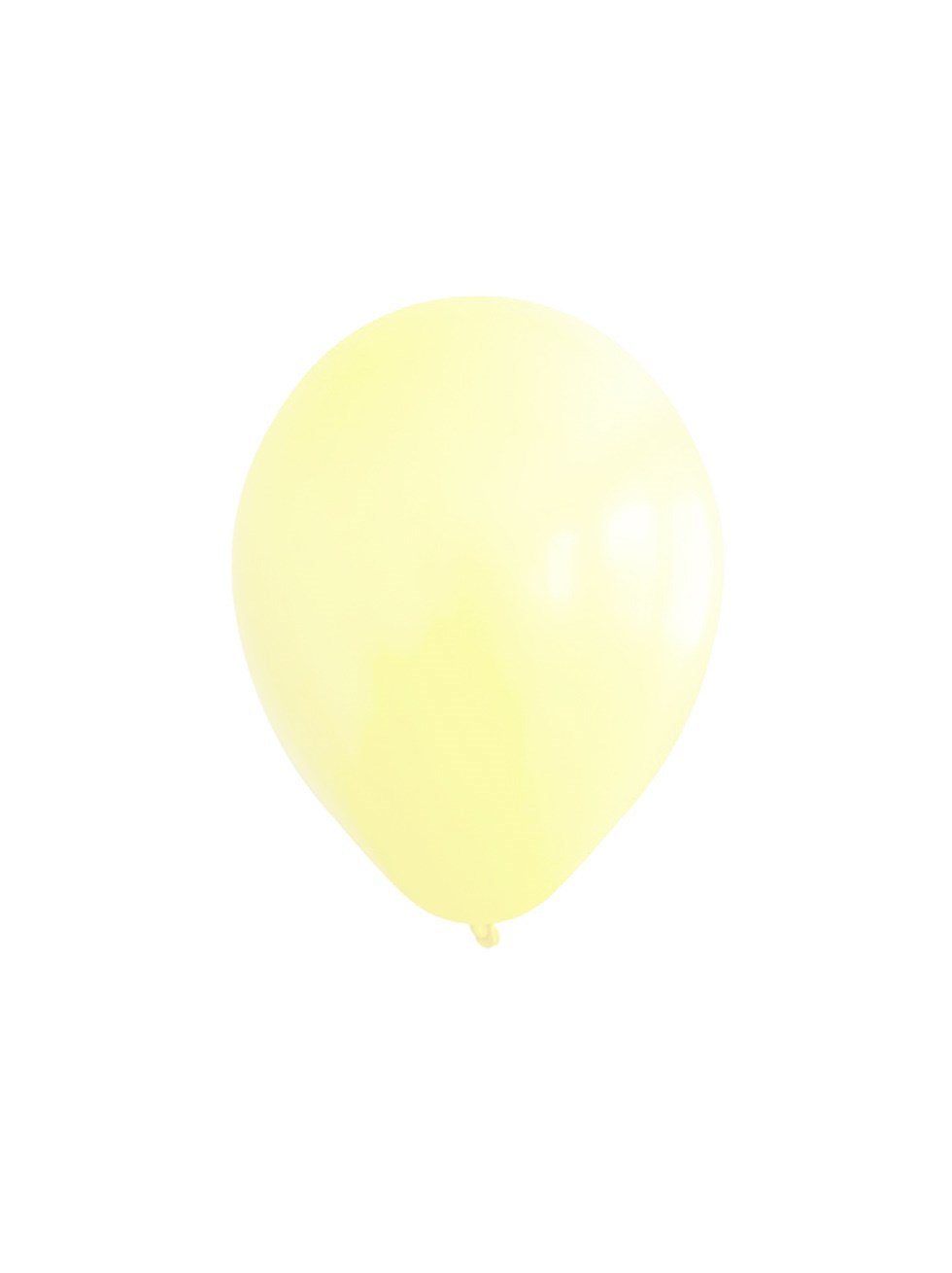 Makaron Sarı Balon Pale Yellow 12 inc 100lü