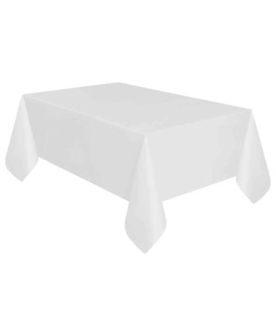 MASA ÖRTÜSÜ DÜZ RENK BEYAZ