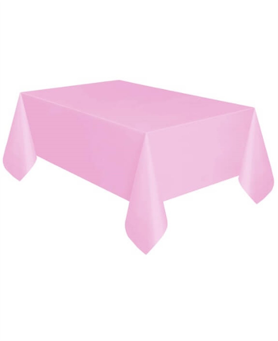 MASA ÖRTÜSÜ DÜZ RENK PEMBE