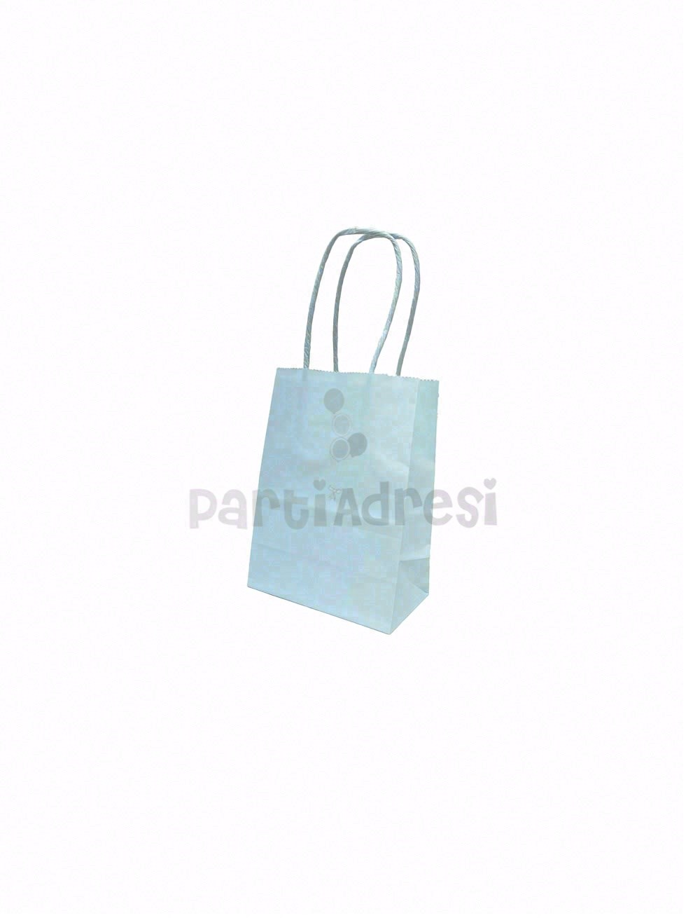 Mavi Mini Boy Kağıt Çanta – Hediye Çantası 10x15x5 cm 12li