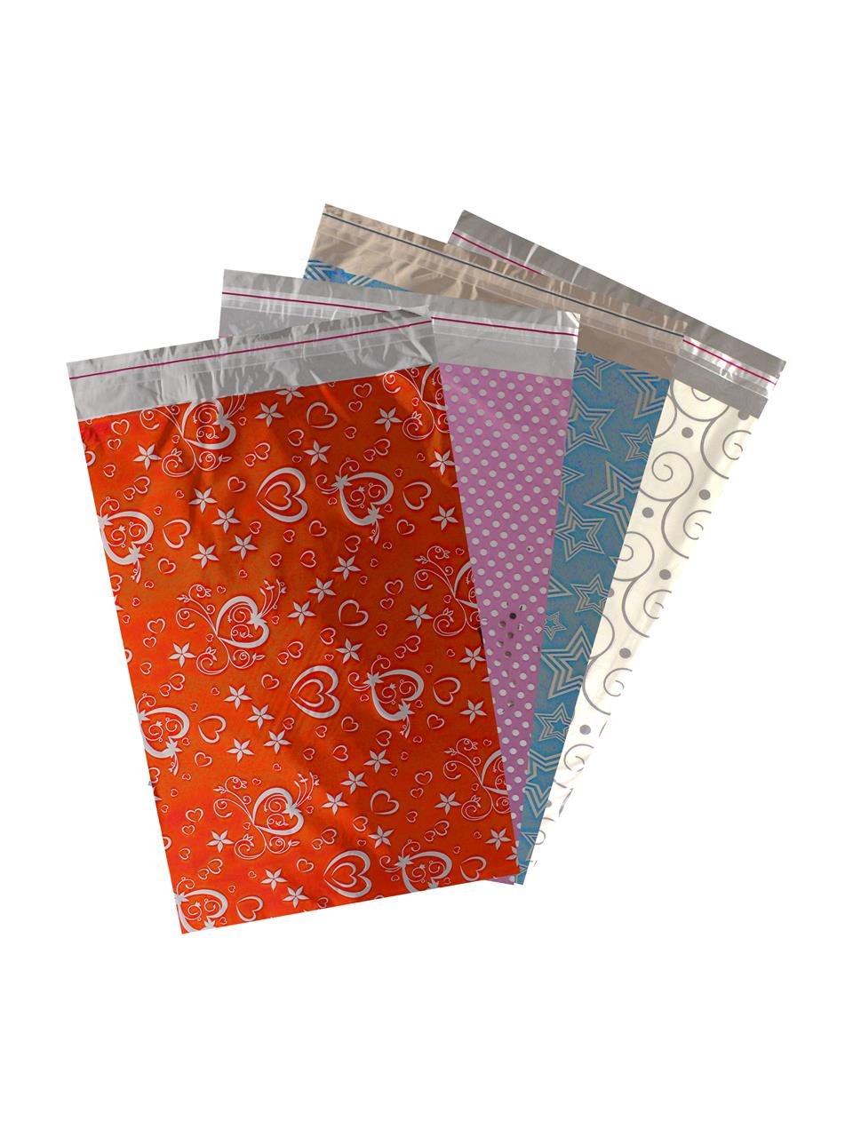 Metalize Bantlı Poşet 20X35 Cm