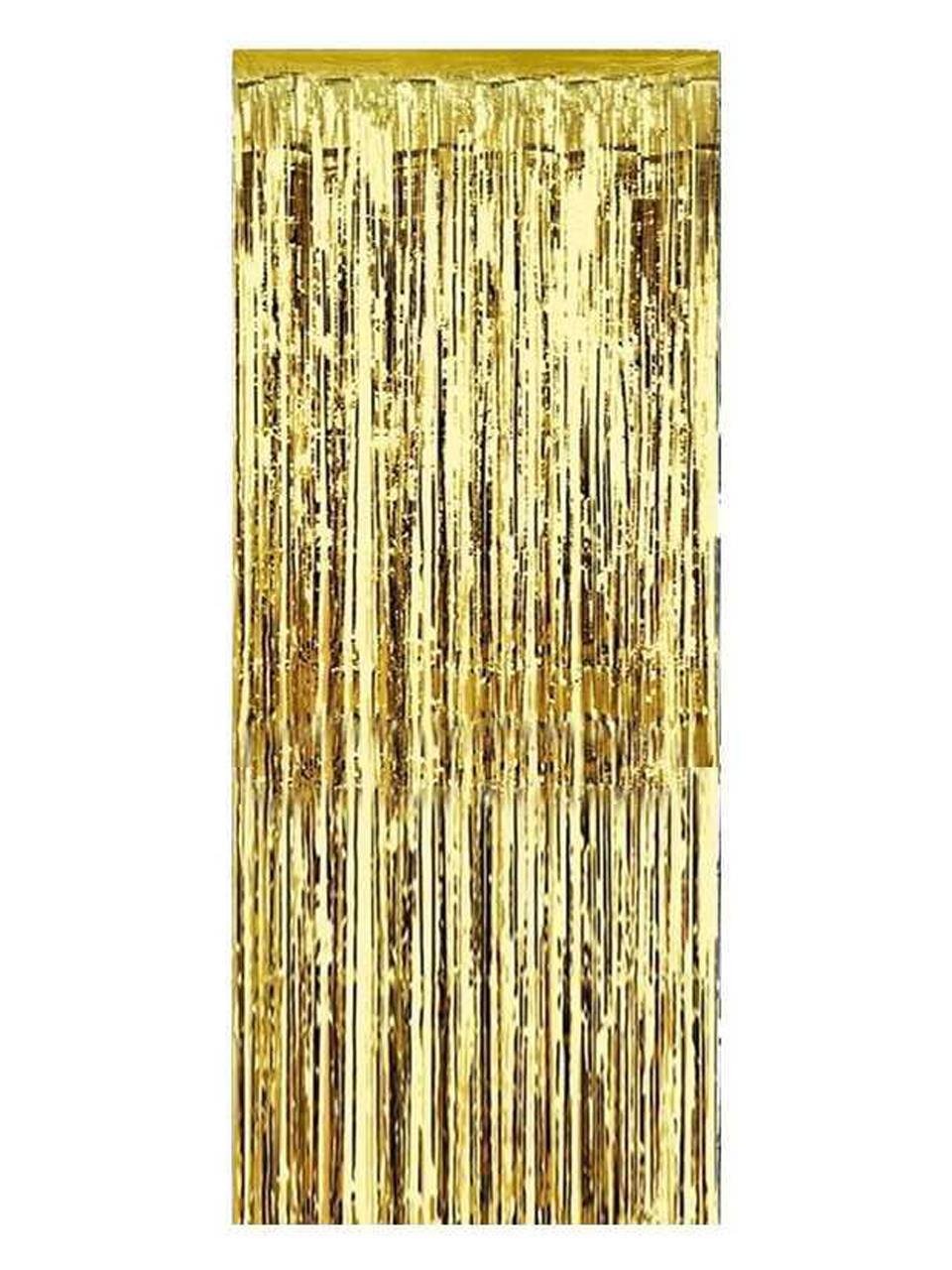 Metalize Perde Altın 90X200