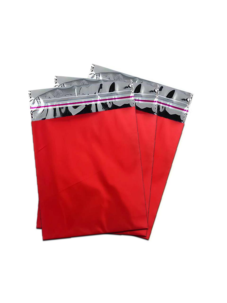 Metalize Poşet Lüks 20X25 Cm 50Li Kırmızı