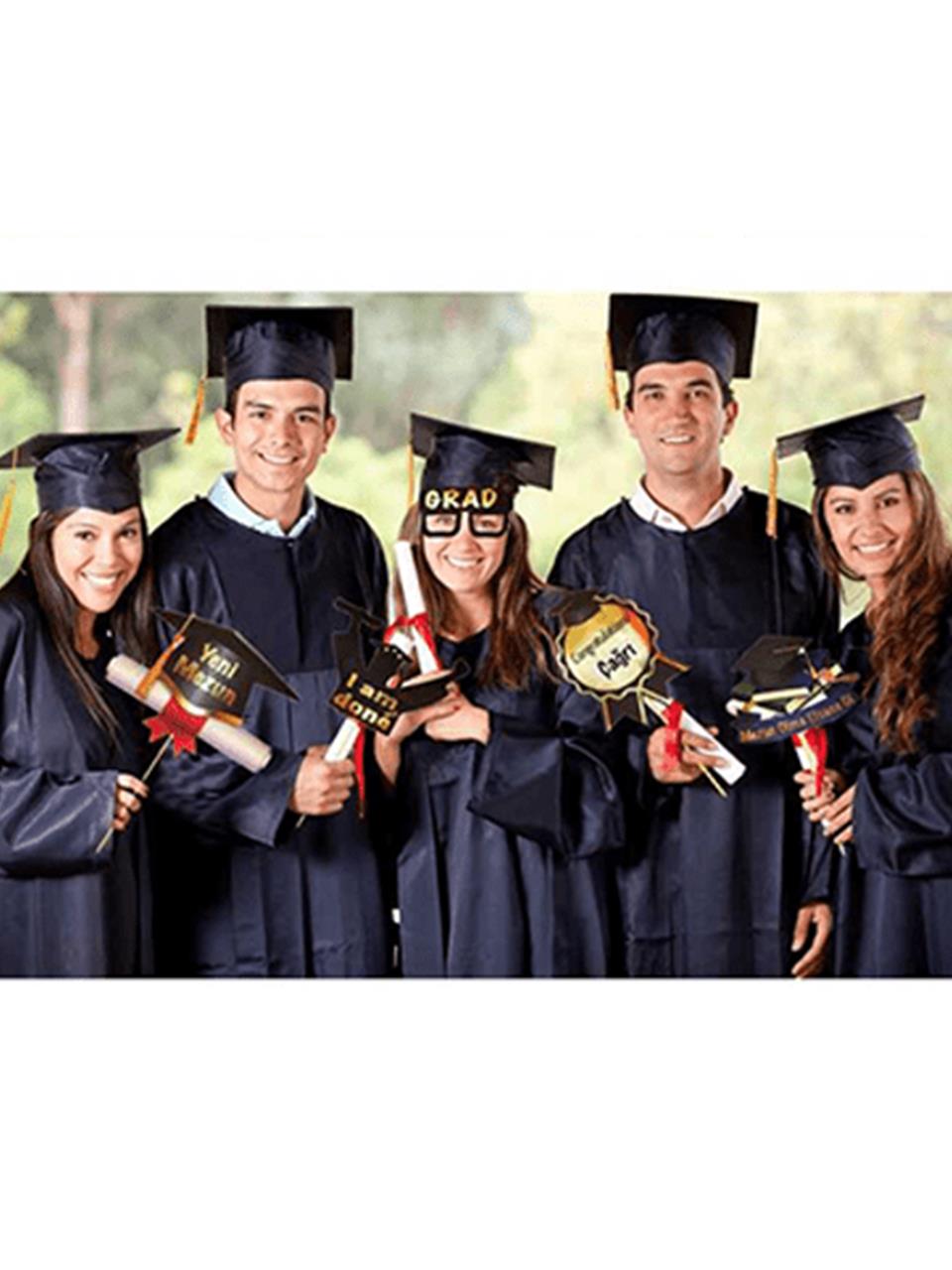 Mezuniyet Partisi Konuşma Balonu Seti 5li