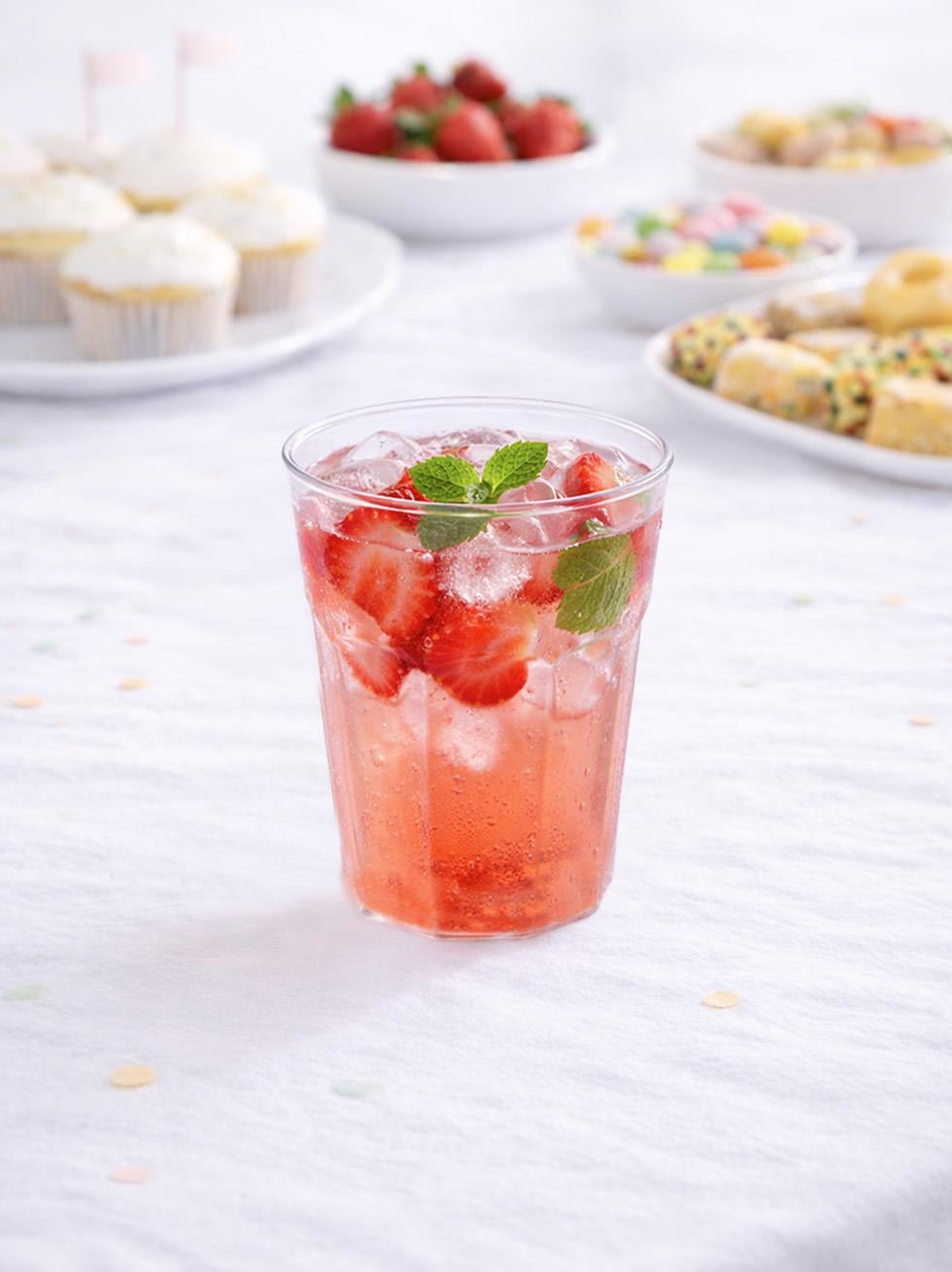 Mika Plastik Bardak Şeffaf Meşrubat Bardağı 350 ml 20li 