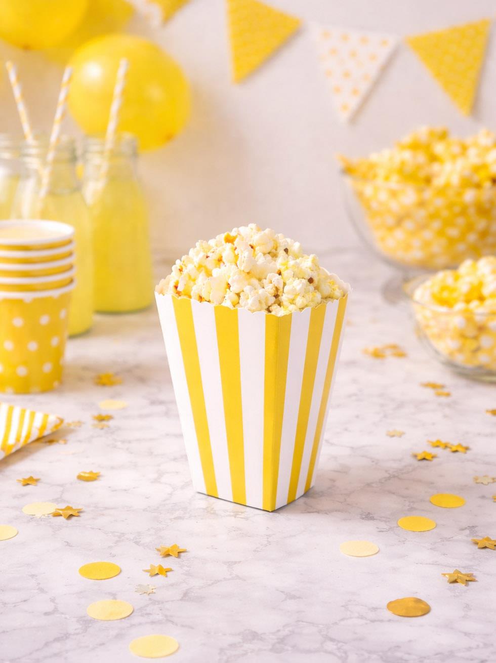 Mısır Kutusu 8Li Sarı Çizgili