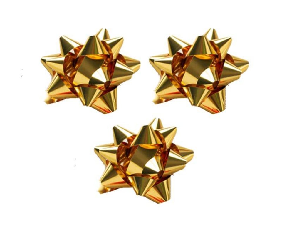 No.5 Yıldız Metalik Altın 24'lü