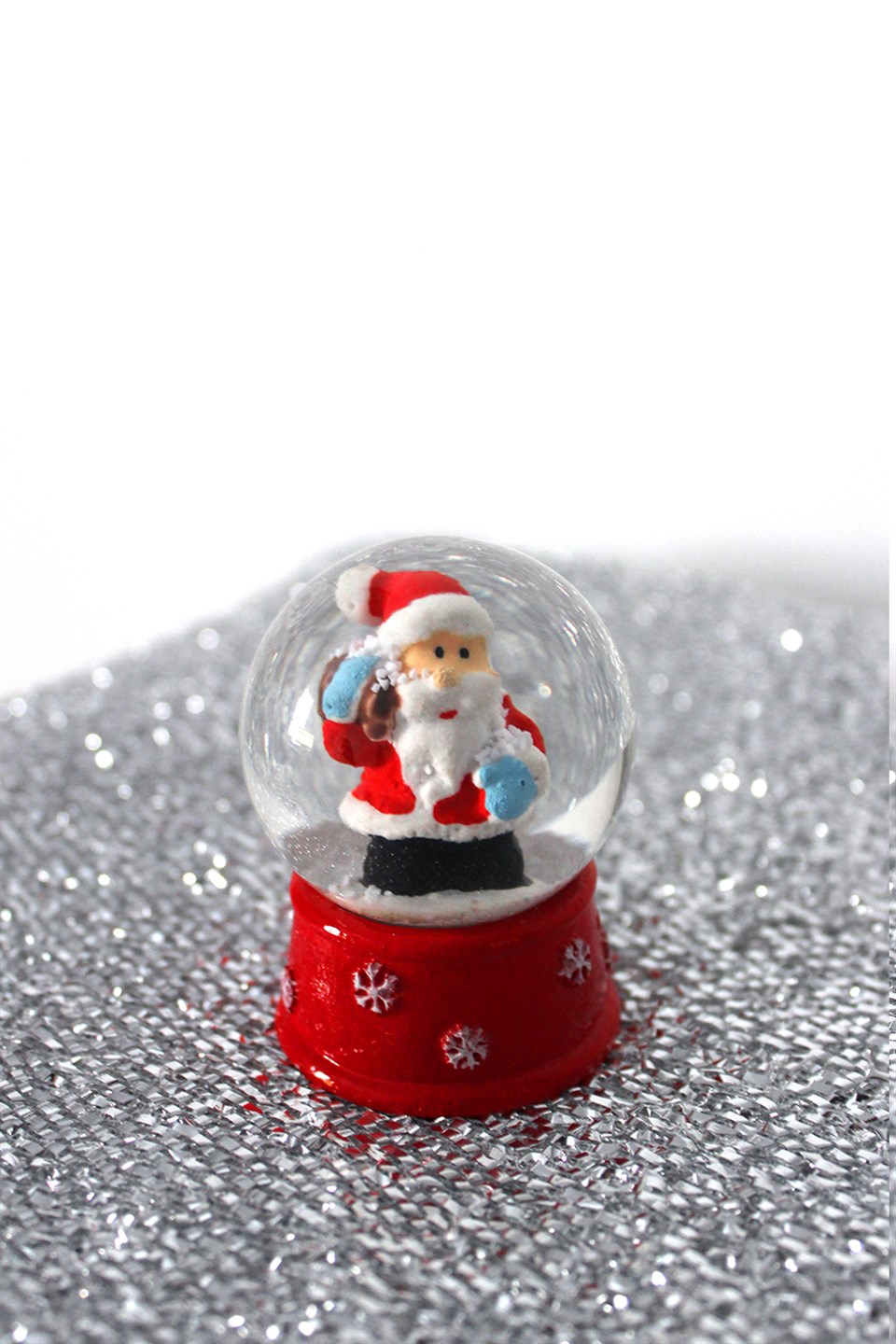 Noel Baba Kar Küresi Küçük  7Cm