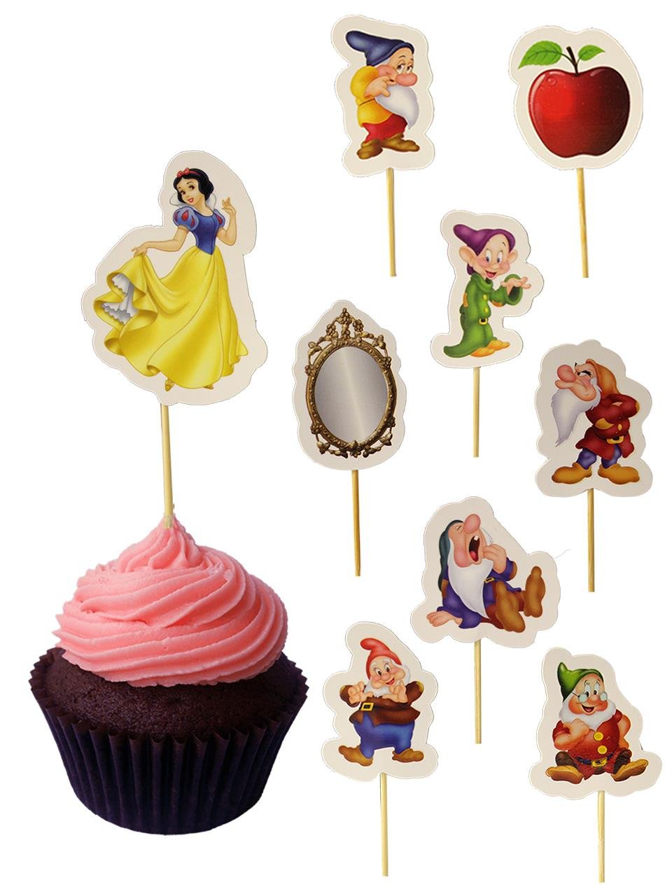 Pamuk Prenses Temalı Kürdan 10'lu