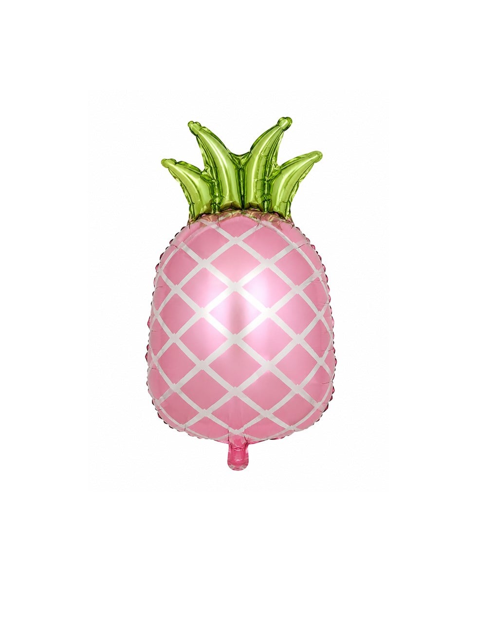Pembe Ananas Folyo Balon – Tropikal Yaz Partisi Dekorasyonu 60 cm