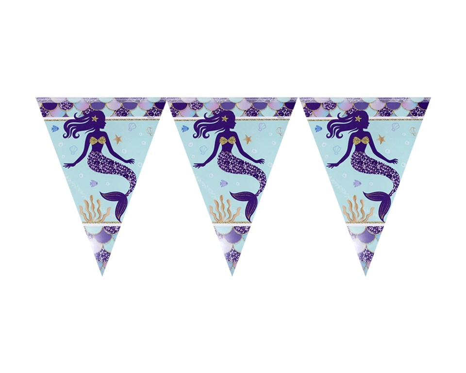 Pirilti Deniz Kızı Bayrak Set