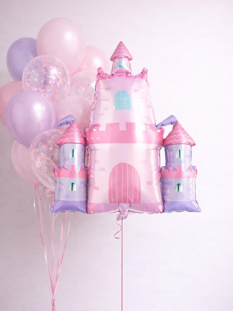 Prenses Şato Folyo Balon – Parti & Doğum Günü Süslemesi 79 cm