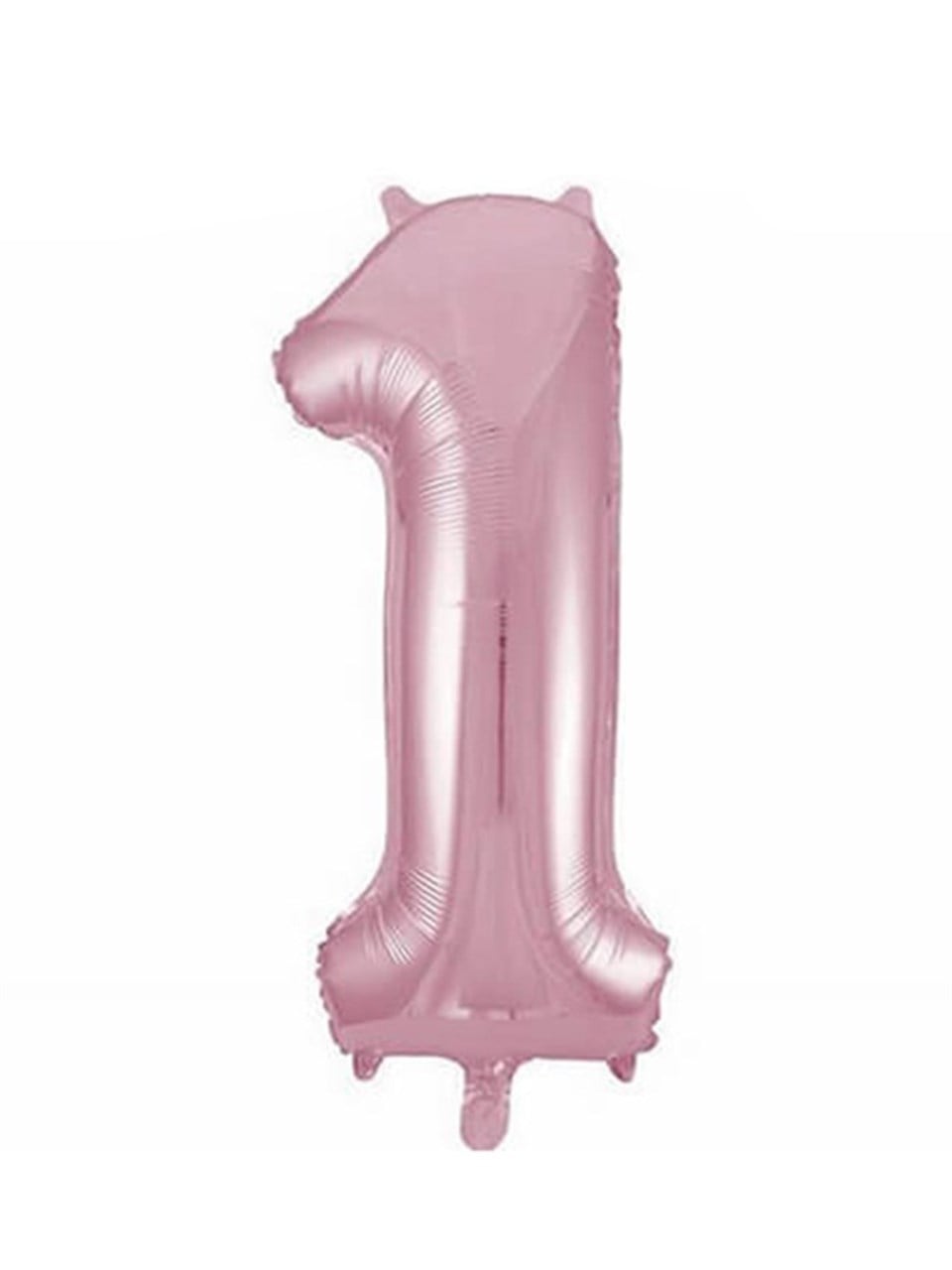 Rakam Folyo Balon 1 Pembe Renk 86 Cm - 34”