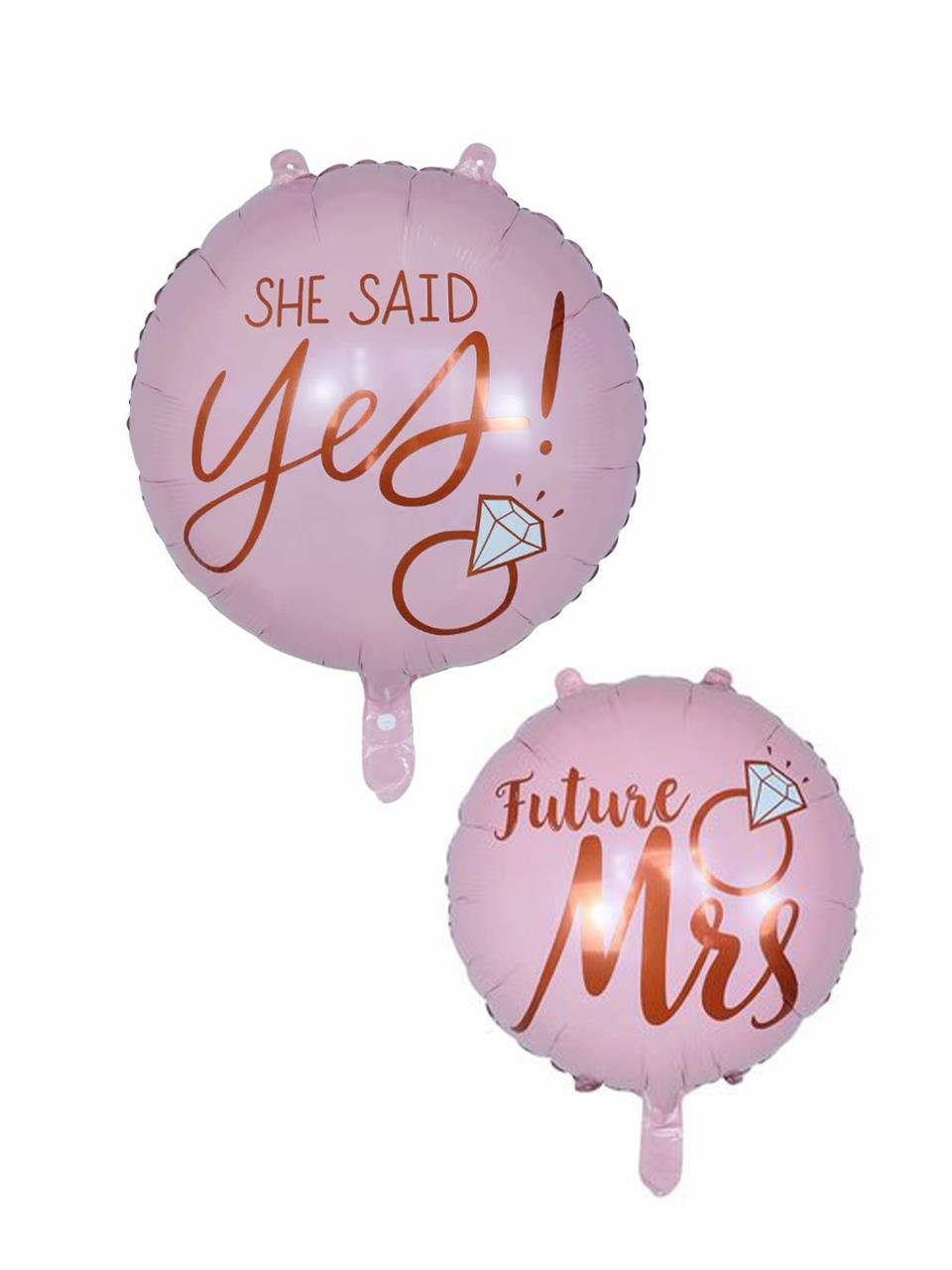 Bride Parti Palonu She Said Yes Yazılı Folyo Balon 55 cm