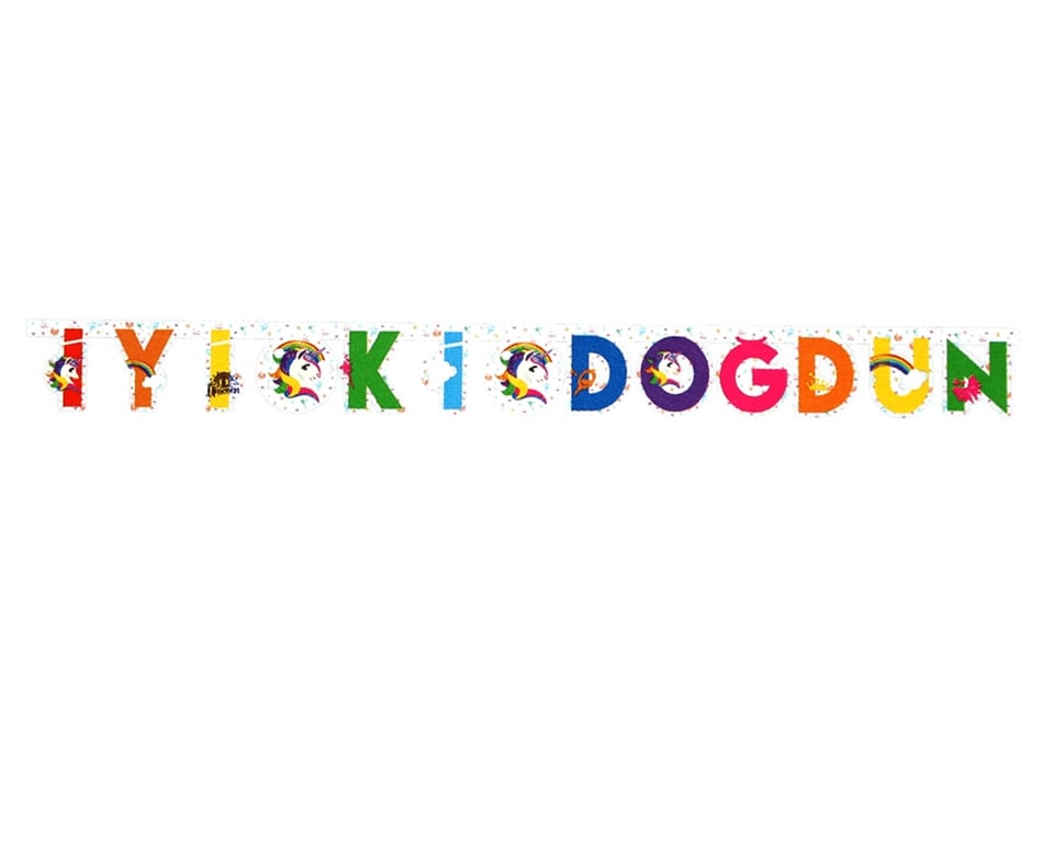 Unicorn İyiki Doğdun Set